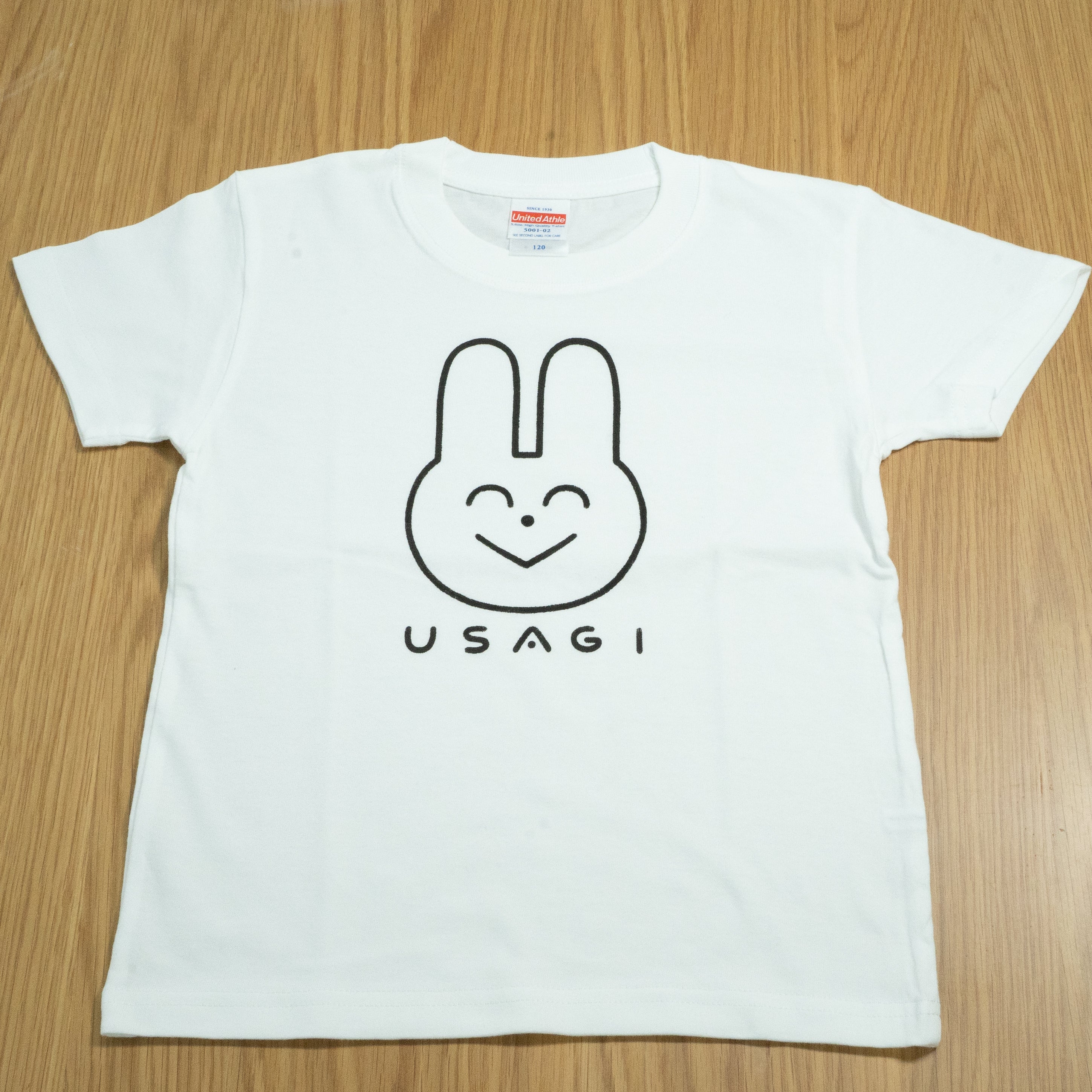 うさぎ キッズTシャツ