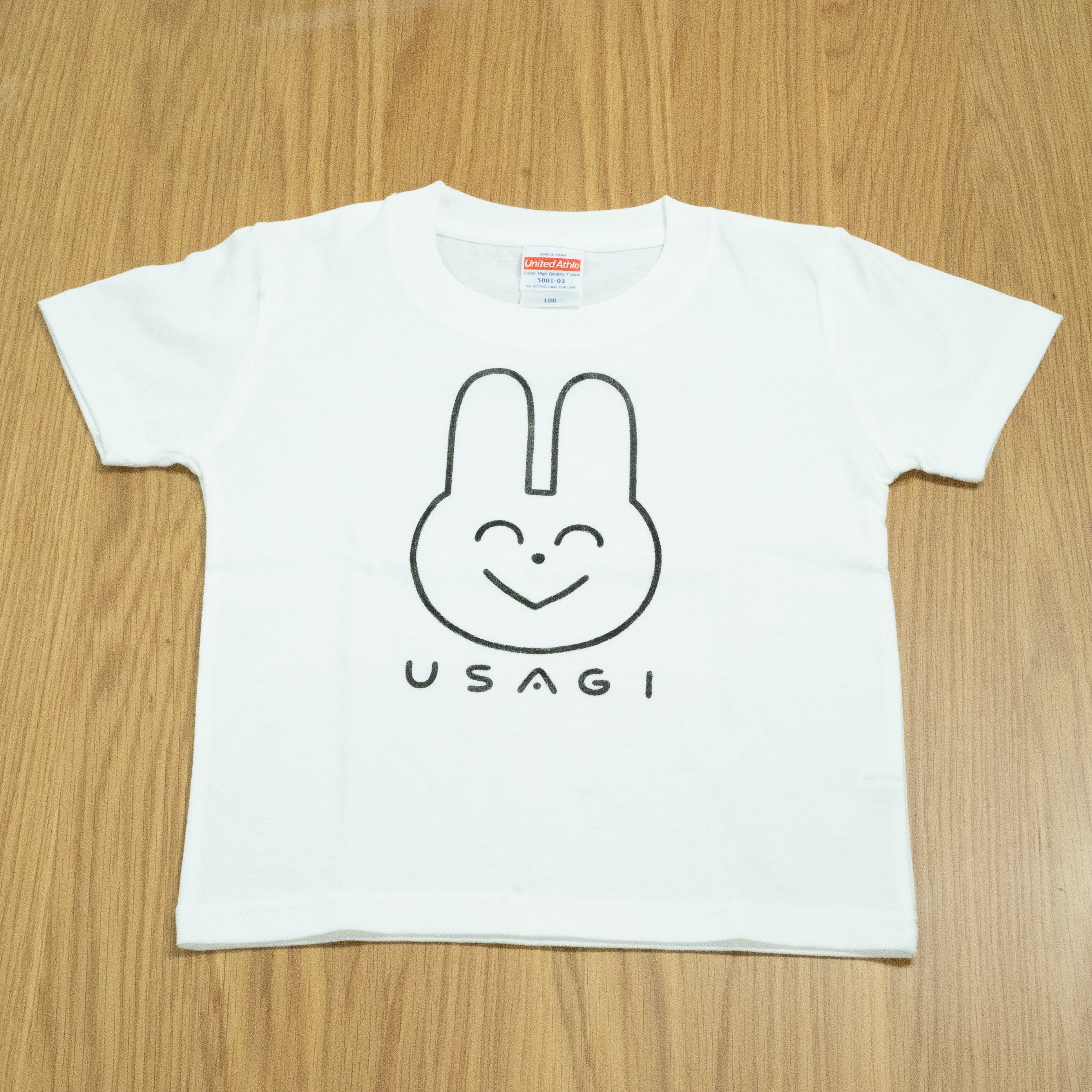 うさぎ キッズTシャツ